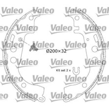Valeo 562746 Arka Fren Balatası Pabuc Toyota Yarıs 99-04