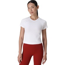 Sweaty Betty Athlete Crop Seamless Workout Kadın  Tişört