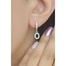 Sacce Scarves & Accessories O Harfi Küpe Tekli