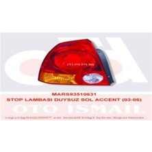 Mars 510631  Stop Lambası Sol Accent Admıre 03-06 Duysuz