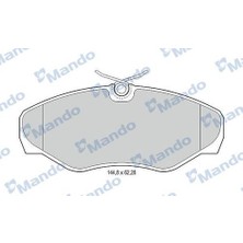 Mando MBF016020 On Fren Balatası (Tk) Espace Iıı 00 02 1.9 Dtı 2.0 I Espace Iıı 96 00 1.9 Dtı 2.0 I 2.2 Dt 3.0 I