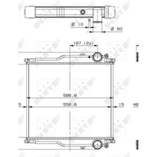 Nrf 509767 Motor Radyatoru Renault Mıdlum 06 -