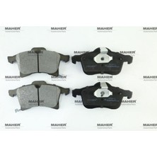Maher 00365 Fren Balata Astra H 04-10 / Combo C 01-06 / Corsa E 14= / Meriva B 10= / Zafira B 05-11 Ön Mhr-