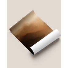 Çerçevesiz Poster Dijital Baskı Soyut " Pus"