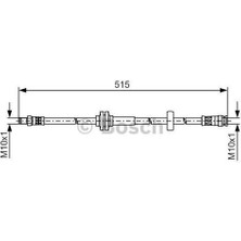 Bosch 1987481482 On Fren Hortumu (Sag Sol) Ducato Iıı Boxer Iıı Jumper Iıı 06>