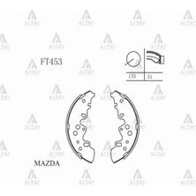 Fren Balata E-2200 98= Pabuç Arka MHR-00123