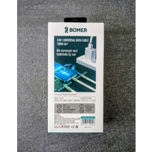 Bomer 3 In 1 Universal Date Cable 120W-6A
