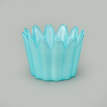 Evidea Deco Tulu Mumluk - Turkuaz - 9 cm