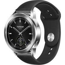 Tagomoon Xiaomi Watch S1 S2 S3 Akıllı Saat ile Uyumlu Yumuşak Dokulu Silikon Kordon Kayış
