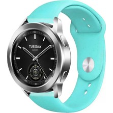 Tagomoon Xiaomi Watch S1 S2 S3 Akıllı Saat ile Uyumlu Yumuşak Dokulu Silikon Kordon Kayış