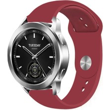 Tagomoon Xiaomi Watch S1 S2 S3 Akıllı Saat ile Uyumlu Yumuşak Dokulu Silikon Kordon Kayış