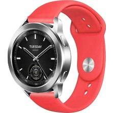 Tagomoon Xiaomi Watch S1 S2 S3 Akıllı Saat ile Uyumlu Yumuşak Dokulu Silikon Kordon Kayış