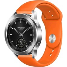 Tagomoon Xiaomi Watch S1 S2 S3 Akıllı Saat ile Uyumlu Yumuşak Dokulu Silikon Kordon Kayış