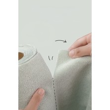 Fantasti Clean Çok Amaçlı Rulo Mikrofiber Temizlik Bezi 30x30 cm 40 Yapraklı Bej - Açık Gri(2x20’li Paket)
