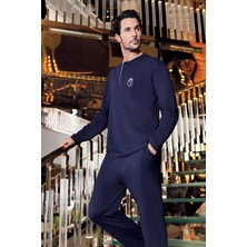 Imaj 8400 Lacivert Renk 4 Lü Erkek Pijama Takımı