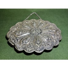 Gümüş Duvar Aynası 15 cm 11 cm 1 cm Ölçülerinde
