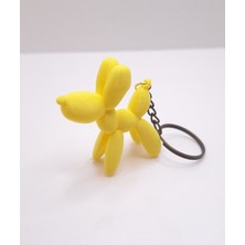 Balloon Dog Anahtarlık - Bioplastik Renk Seçenekli Mini Anahtarlık