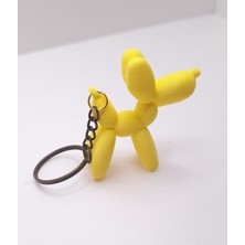 Balloon Dog Anahtarlık - Bioplastik Renk Seçenekli Mini Anahtarlık