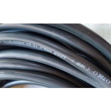 Elektrikli Araba Sarj Uzatma Kablosu Topraklı %100 Bakır 3x2,5mm Ttr Öznur Kablo Siyah
