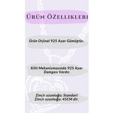 Trend Robo İçinde Sevgi Saklı! Eşsiz ve Zarif Hediye Kutusu (925 Ayar Gümüş Kolye)-14şubat,doğumgünü,yıldönümü