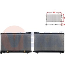 VEKA-16-4004B - Su Radyatoru Brazıng Subaru Forester (Sf) 2.0 S A-T 1995-2002