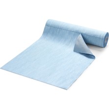 Fantasti Clean Rulo Mikrofiber Cam Bezi 30x40 cm 20 Yapraklı Mavi