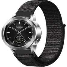 Tagomoon Xiaomi Watch S1 S2 S3 ile Uyumlu Kordon Kumaş Desenli Cırt Cırtlı Spor Kayış