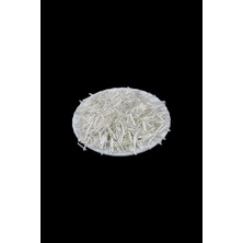 Gümüş Uzun Boru 20 mm Boncuk 100 gr