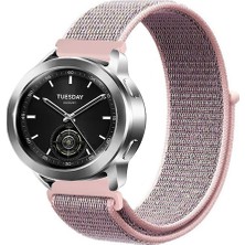 Tagomoon Xiaomi Watch S1 S2 S3 ile Uyumlu Kordon Kumaş Desenli Cırt Cırtlı Spor Kayış