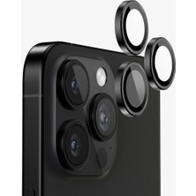 iPhone 16 Pro Magsafe Şeffaf Kılıf + Esd Cam Ekran Koruyucu + Kamera Lens Koruyucu (Siyah)
