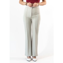 Çimalı Düğmeli Pantolon