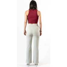 Çimalı Düğmeli Pantolon