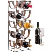 10 Lu Modern Metal Taba Renkli Viski Şarap Şampanya Alkol Içki Stand Rafı