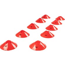 USR AC10K 10 lu Küçük Boy Antrenman Çanağı Seti Kırmızı