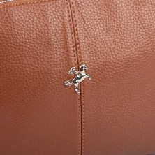 Nas Bag Kadın Çok Gözlü Çapraz Çanta Taba Lopez