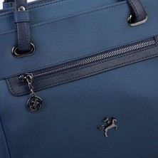  Nas Bag Kadın  Büyük Boy Omuz Çantası Lacivert  Buzzy