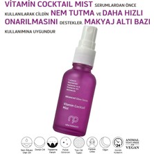 New Paradise Yoğun Nemlendirici Vitamin Kokteyl Mist 30 ml | Ürün Öncesi Makyaj Altı Deniz Havuz Sonrası Işıltı