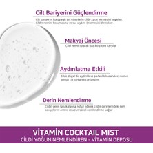 New Paradise Yoğun Nemlendirici Vitamin Kokteyl Mist 30 ml | Ürün Öncesi Makyaj Altı Deniz Havuz Sonrası Işıltı