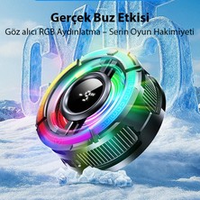 Memo CX15 Ios Android Soğutucu 15W Manyetik + Arka Klips 2\'si 1 Arada Yarı Iletken Soğutma Fanı Radyatörü