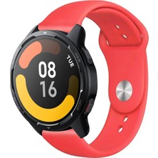 Tagomoon Xiaomi Watch Color ve Color 2 Akıllı Saat ile Uyumlu Yumuşak Dokulu Silikon Kordon Kayış