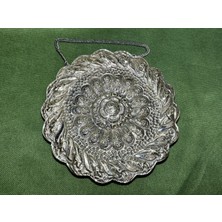 Gümüş Duvar Aynası 13,5 cm Çapında