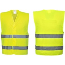 Ikaz Yelegi Çırtlı Reflektörlü Sarı