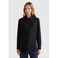 United Colors Of Benetton Kadın / Kız Siyah Gömlek (Model Kodu: 124A5WPWDQ04R )