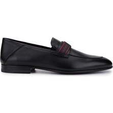 Valentıno Erkek Hakiki Deri Siyah Loafer Ayakkabı 667 20090 Erk Ayk Y23 Black