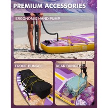 Coral Queen Purple Şişme Stand-Up Paddle Board