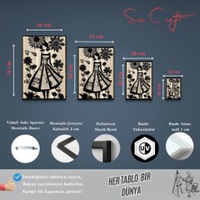 Soi Craft Çerçeveli Tablo Retro Sanat Eseri