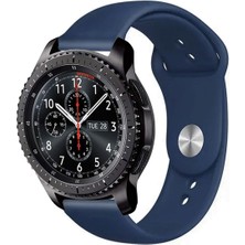 Tagomoon Samsung Gear S3 Frontier Akıllı Saat Uyumlu Yumuşak Dokulu Silikon Kordon Kayış