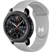 Tagomoon Samsung Gear S3 Frontier Akıllı Saat Uyumlu Yumuşak Dokulu Silikon Kordon Kayış