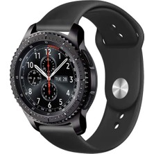 Tagomoon Samsung Gear S3 Frontier Akıllı Saat Uyumlu Yumuşak Dokulu Silikon Kordon Kayış