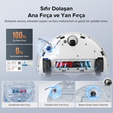 Roborock Qrevo Edge 5V1 Akıllı Robot Süpürge - Beyaz